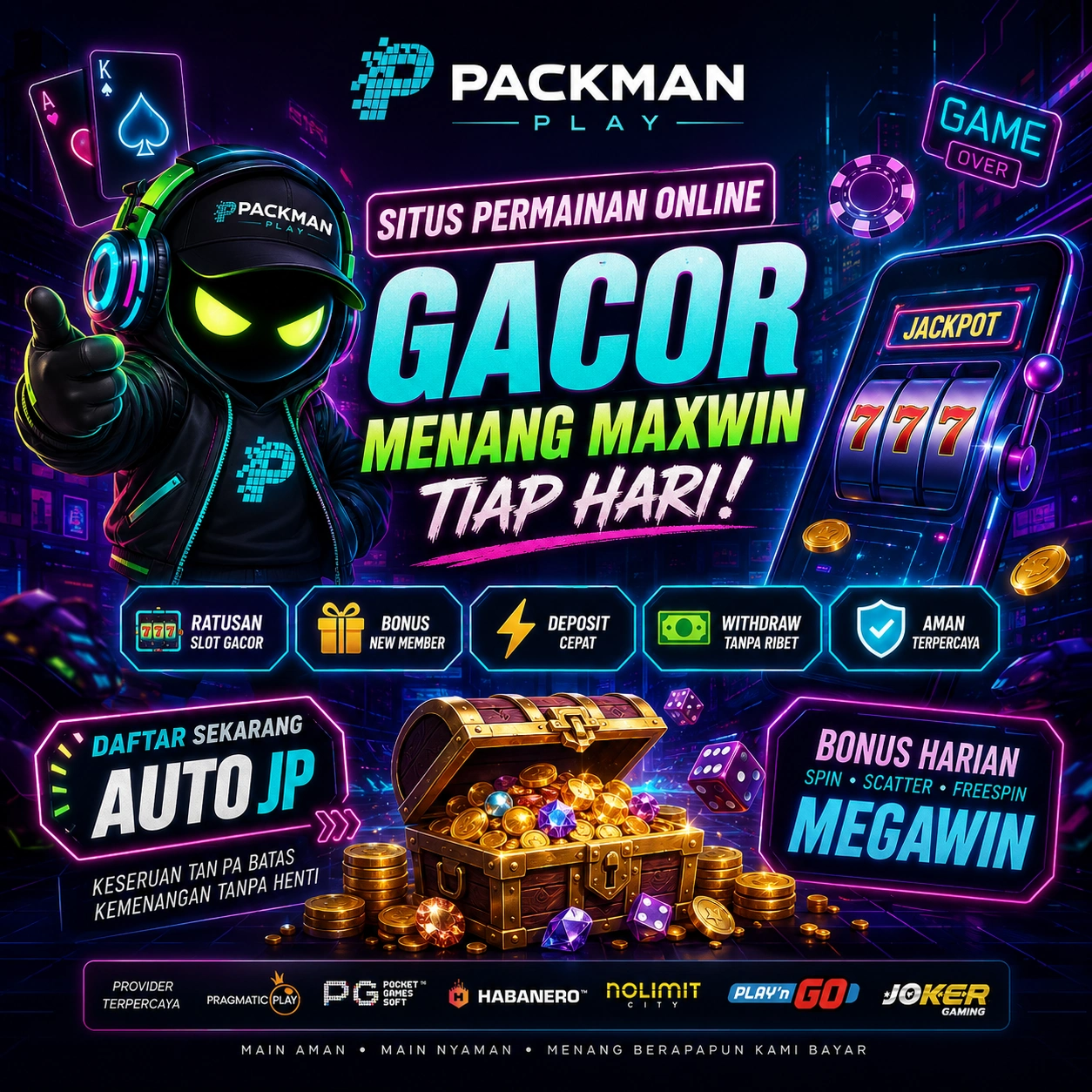 Banner permainan online GG288 Play